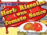 play Rissoles With Tomato Sauce