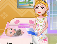 play Baby Hazel School Hygiene