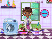 play Mc Stuffins Washing Dolls