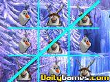 play Olaf Tic Tac Toe
