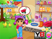 play Dora Vegetable Planting