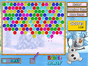play Bubble Olaf