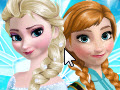 play Frozen Sisters Dress Up