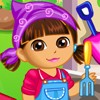 play Dora Vegetable Planting