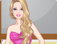 play Barbie Highschool Princess Dressup