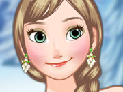 play Frozen Anna Makeover Kissing