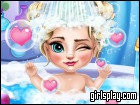 play Elsa Baby Bath