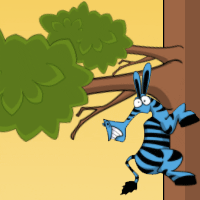 play Blue Zebra Slide