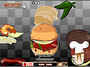 play Beefy Ham Burger Designer