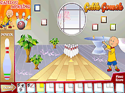 play Caillou Bowling