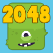 play 2048 Fuzzy Monsters