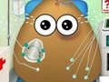 play Pou In The Ambulance