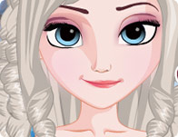 play Frozen Elsa Feather Chain Braids