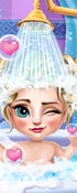 play Elsa Baby Bath