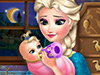 play Elsa Frozen Baby Feeding