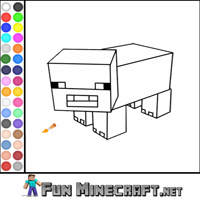 play Color Pig Minecraft