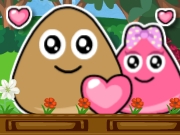 play Pou Lovely Kiss 2