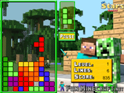 play Minecraft Tetris