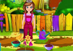 play Sofia The First Gardening