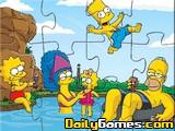 play Simpsons Puzzle