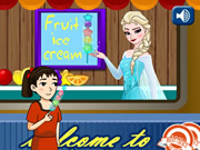 Elsa Ice Cream Shop