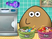 play Pou Washing Toys