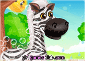 play Cute Zebra Salon
