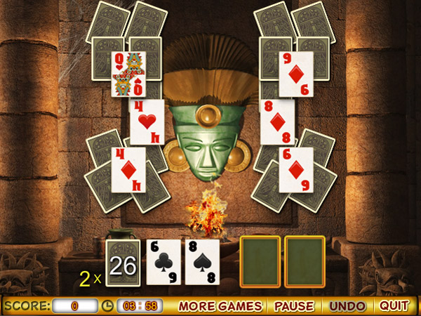 play Aztec Solitaire