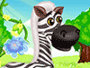 play Cute Zebra Salon