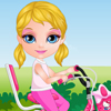 play Baby Barbie Bicycle Ride