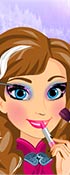 play Anna Frozen Make Up School