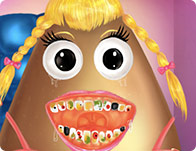 play Pou Girl Dentist