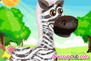 play Cute Zebra Salon