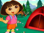 play Dora Camping