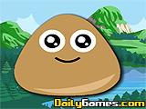 play Pou Mountain Adventure