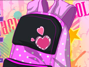 play Monster High Backpack Design Kissing
