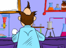 play Cartoon Escape Insane Scientist