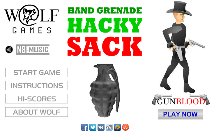 play Grenade Hacky Sack
