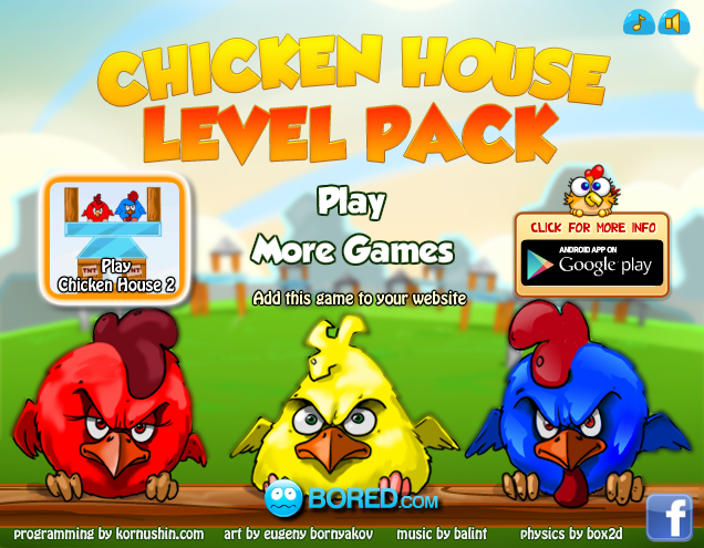 play Chicken House 2 Level Pack