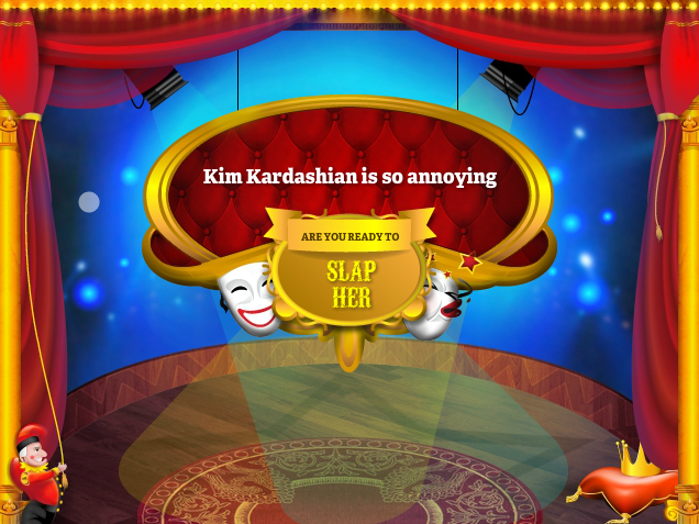 play Slap Kim Kardashian !