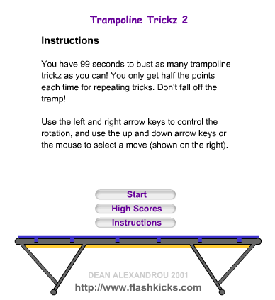 play Trampoline Tricks