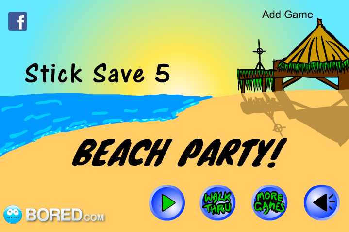 play Sticksave 5 Beach Party