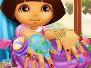 play Dora Nails Spa Kissing