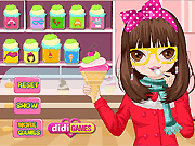 play Ice Cream Girl Dressup