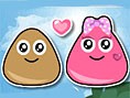 play Pou Lovely Kiss 2