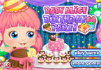 play Baby Alice Birthday Party