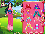 play Princess Mulan Hanfu Style