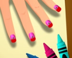 play Back To School Nail Art