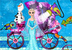 play Elsa Carriage Wash