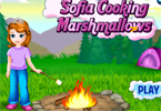 play Sofia Cooking Marshmallows